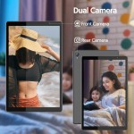 Tablet de 10 polegadas, Android 14, processador quad-core, 4 GB de RAM (2 GB + 2 GB expansível), armazenamento de 32 GB, Wi-Fi, câmeras duplas, 6000 mAh