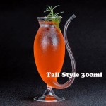 Copo de coquetel criativo-porcupina peixe/cisne/rosa/octopus/pássaro design copo de coquetel, copo de bebida novidade para ktv bar festa noturna