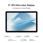 Versão global doogee u11 android 15 tablet 11 "ultra-claro 90hz display 16gb (4 +12) 128gb 8580mah bateria unisoc t606 octa-core