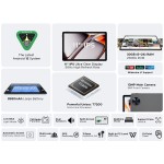 Versão global doogee u11 pro android 15 tablet pc 11 polegadas ultra-claro 90hz display 30gb (6 + 24) 256gb 8580mah bateria tablet