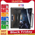 Oukitel-RT8 Tablet robusto, Android 13, 11 "FHD + Display, 6GB + 256GB, Helio G99, Câmera 48MP, PC, 33W, 20000mAh