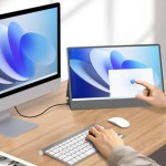 Tela sensível ao toque IPS de 15,6 polegadas Tela sensível ao toque fina HD 1080P para PC de computador portátil