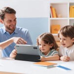 Capa protetora para tablet BNCF, durável + leve + ecológica + despertador automático + suporte multiângulo