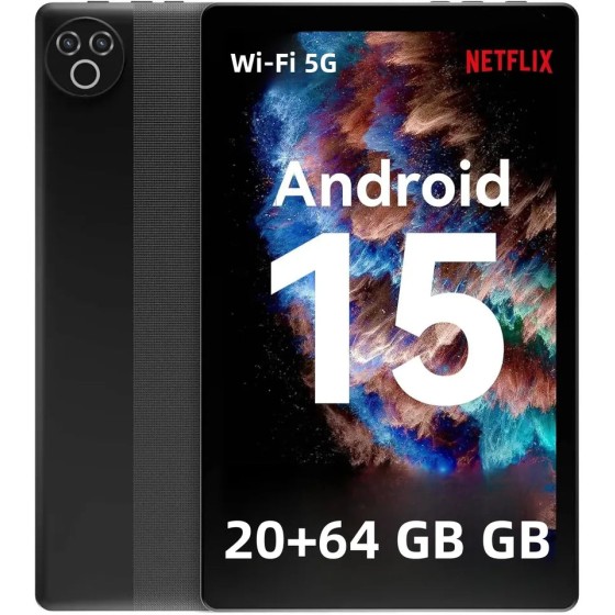 Android15 tablet 10.4 Polegada os gsm certificados comprimidos 1.8 ghz 5 núcleos 20gb ram 64gb rom 1tb expandir wifi 6 bluetooth 5.4 câmera dupla