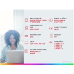 Notebook ASUS Vivobook Go 15 AMD Ryzen 5 7520U 8GB RAM 512GB SSD 15,6" Full HD Windows 11 E1504FA-NJ836W