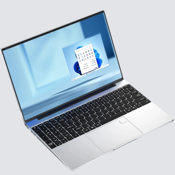 Novo 15.6 "Polegada portátil windows 11 pro n5095 1920x1080 gaming pc 32gb + 2048gb teclado retroiluminado portátil escritório entretenimento portátil