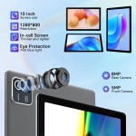 Uero mb1001 android 13 tablet 10 Polegada 6gb ram + 64gb rom 128gb expansível 5000mah display ips 5g wifi câmera dupla tablet pc presente