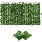 1x3m hera artificial hedge folha verde cerca painéis falso privacidade cerca tela para casa ao ar livre jardim varanda decoração plantas