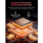 Cubot TAB 70, 2025 Novo Tablet Android 14, Octa-Core, 16 GB de RAM (6 GB + 10 GB), 128 GB de ROM, tela HD + 10,95 ", 8200 mAh, GPS, identificação facial