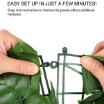 1x3m hera artificial hedge folha verde cerca painéis falso privacidade cerca tela para casa ao ar livre jardim varanda decoração plantas