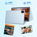 Tablet PRITOM TAB11 Android 14, 10 polegadas, Octa-Core, 5G WiFi6, 128GB, 8000mAh, display HD IPS, câmera dupla, Bluetooth, FM, TIPO C