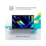 Notebook ASUS Vivobook 15 Intel Core i5 1334U 8GB RAM 512GB SSD 15,6" Full HD Windows 11 X1504VA-NJ3957W