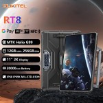 Oukitel-RT8 Tablet robusto, Android 13, 11 "FHD + Display, 6GB + 256GB, Helio G99, Câmera 48MP, PC, 33W, 20000mAh