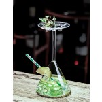 Copo de coquetel criativo-porcupina peixe/cisne/rosa/octopus/pássaro design copo de coquetel, copo de bebida novidade para ktv bar festa noturna