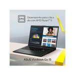 Notebook ASUS Vivobook Go 15 AMD Ryzen 5 7520U 8GB RAM 512GB SSD 15,6" Full HD Windows 11 E1504FA-NJ836W